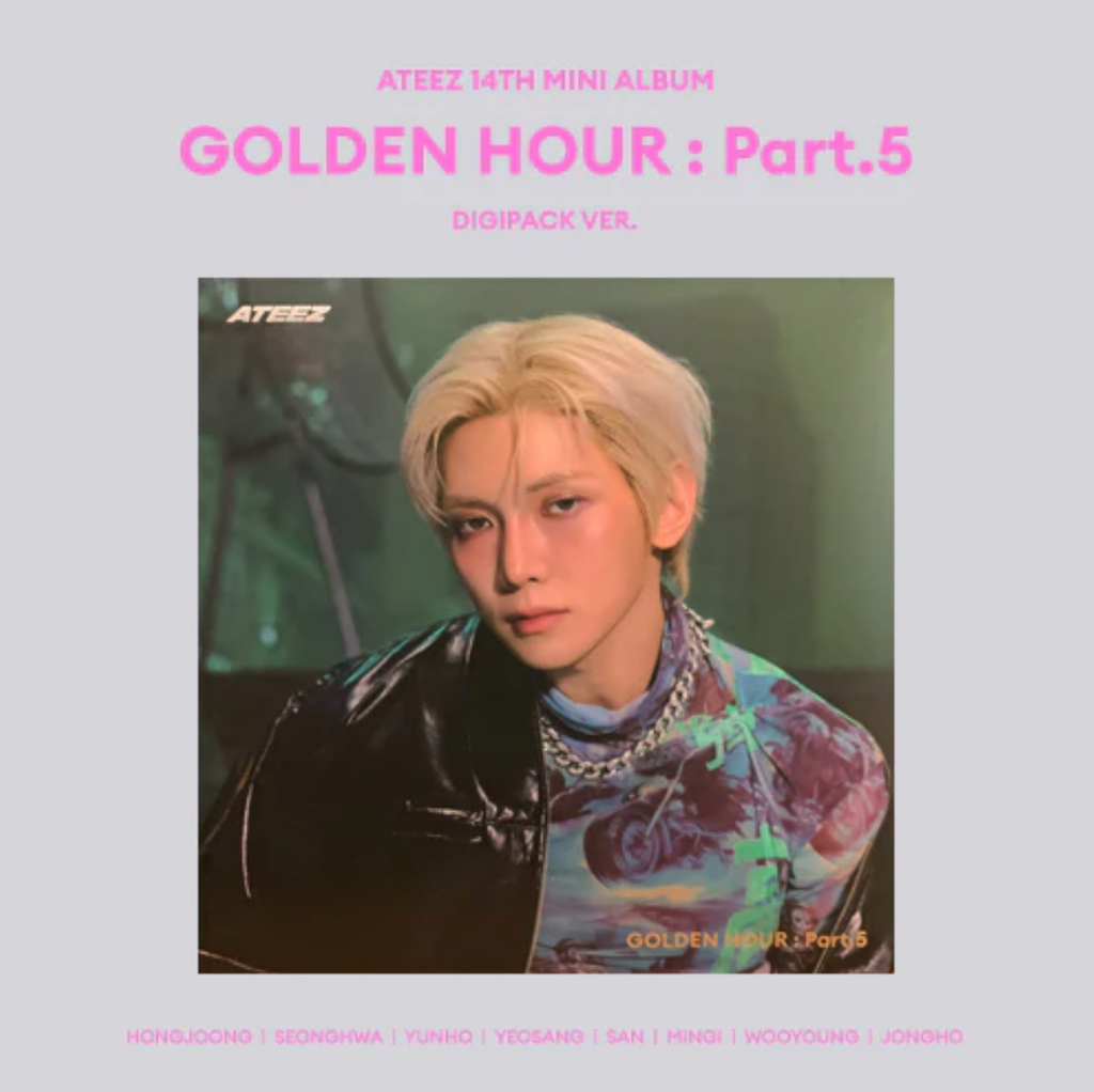 ATEEZ 'GOLDEN HOUR: PART.5' 14TH MINI ALBUM DIGIPACK VER.