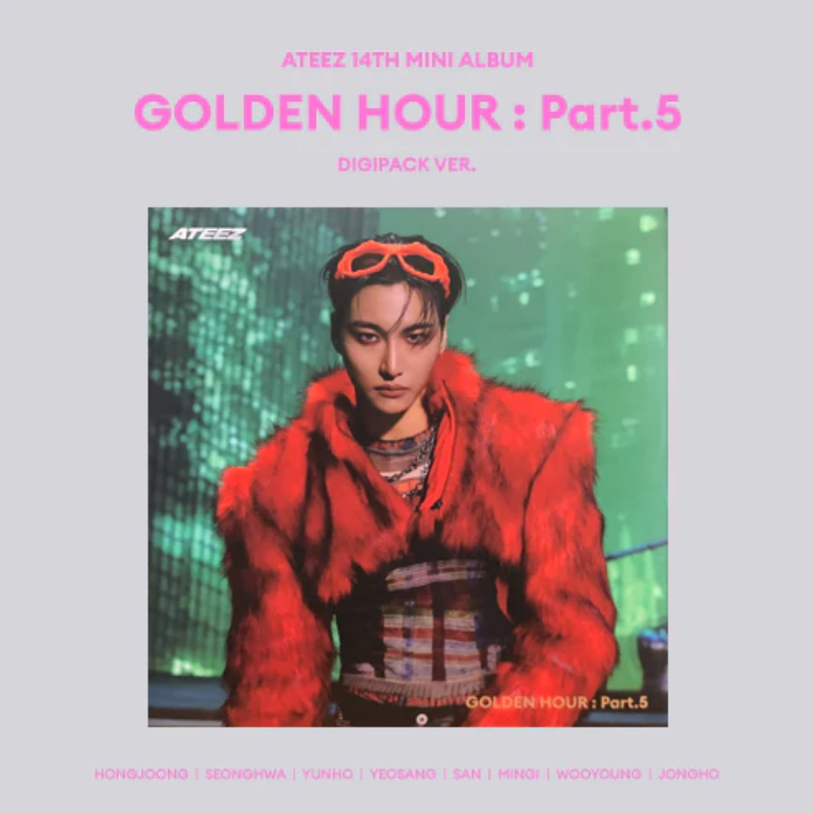 ATEEZ 'GOLDEN HOUR: PART.5' 14TH MINI ALBUM DIGIPACK VER.