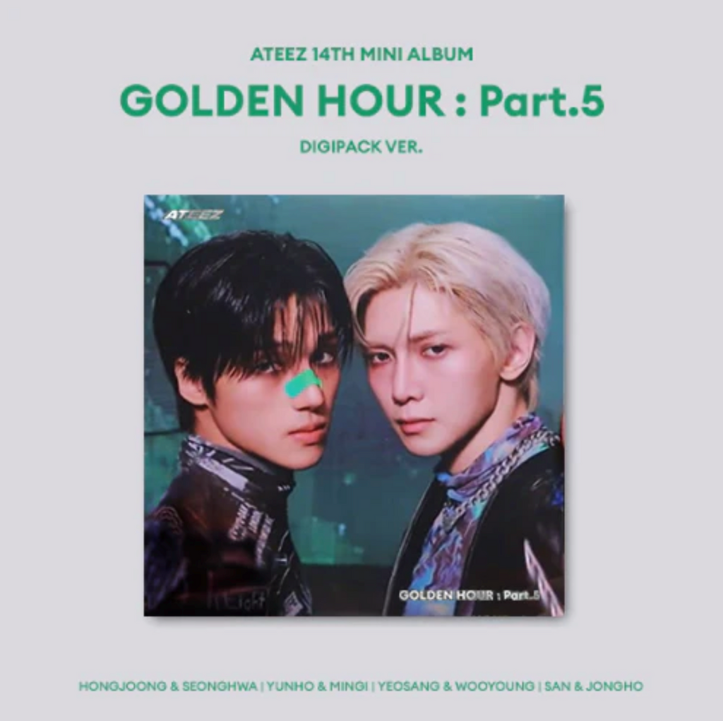 ATEEZ 'GOLDEN HOUR: PART.5' 14TH MINI ALBUM DIGIPACK UNIT VER.