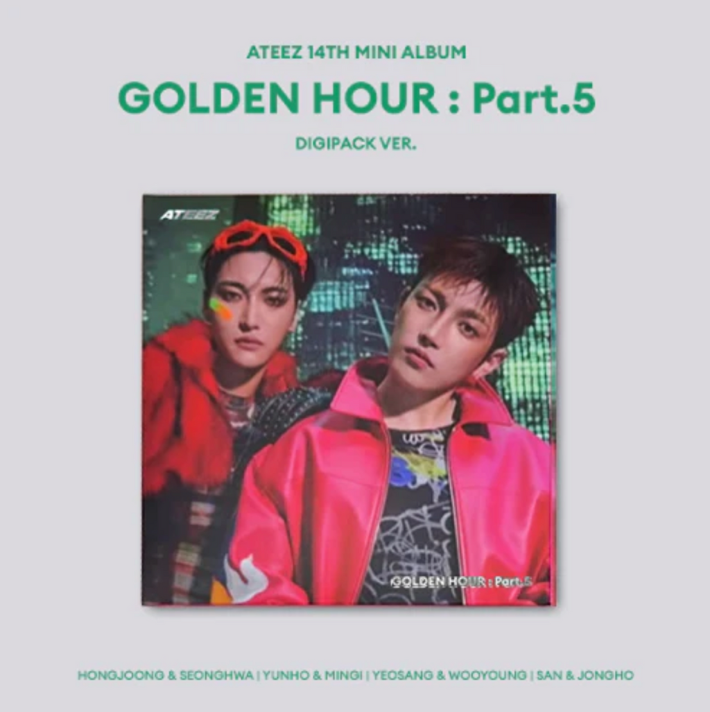 ATEEZ 'GOLDEN HOUR: PART.5' 14TH MINI ALBUM DIGIPACK UNIT VER.