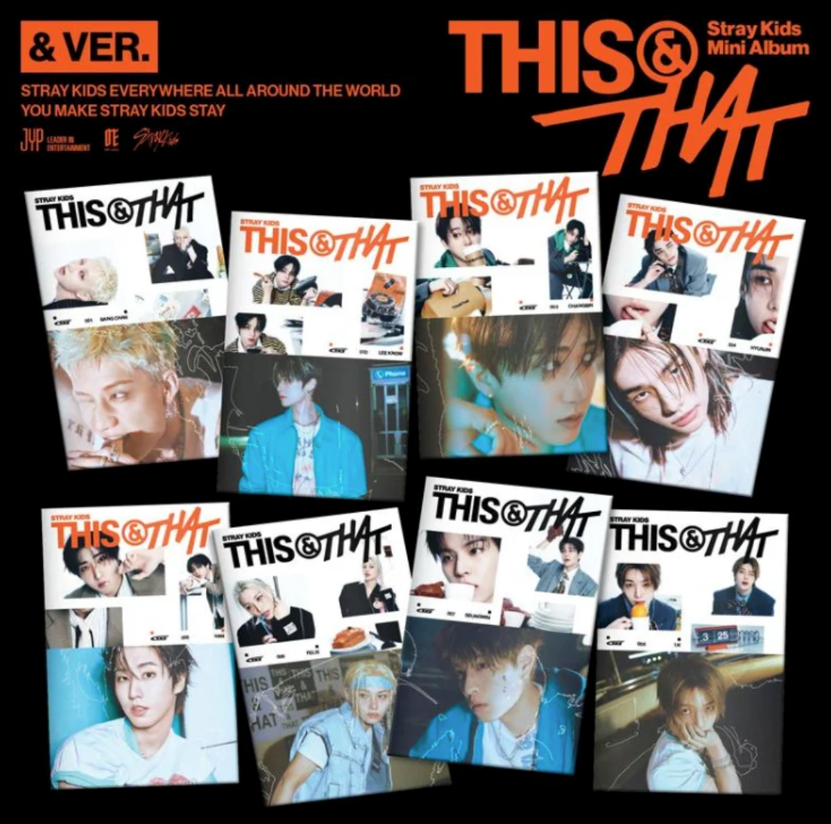 STRAY KIDS 'THIS & THAT' MINI ALBUM & VER.