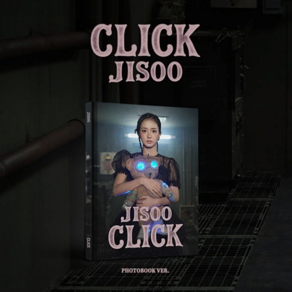 JISOO 'CLICK' SINGLE ALBUM PHOTOBOOK VER.