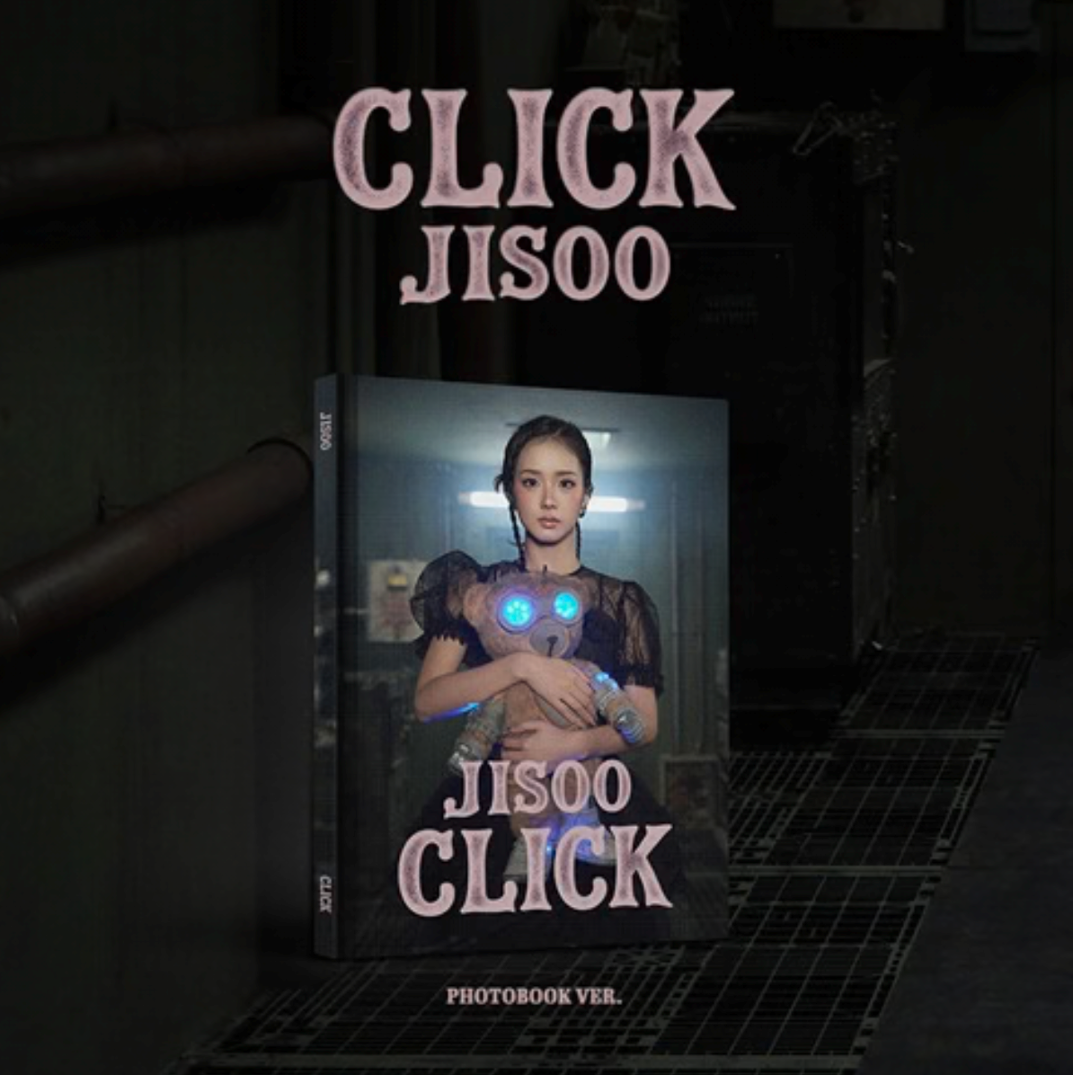 JISOO 'CLICK' SINGLE ALBUM PHOTOBOOK VER.