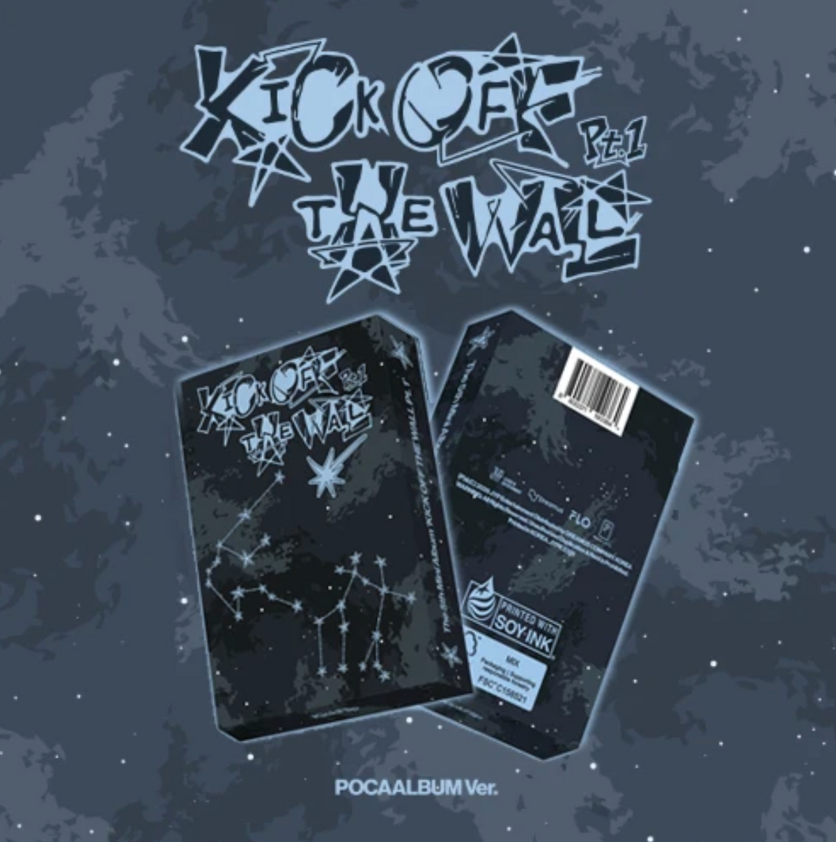 KICKFLIP 'KICK OFF THE WALL PT.1' 5TH MINI ALBUM POCAALBUM VER.