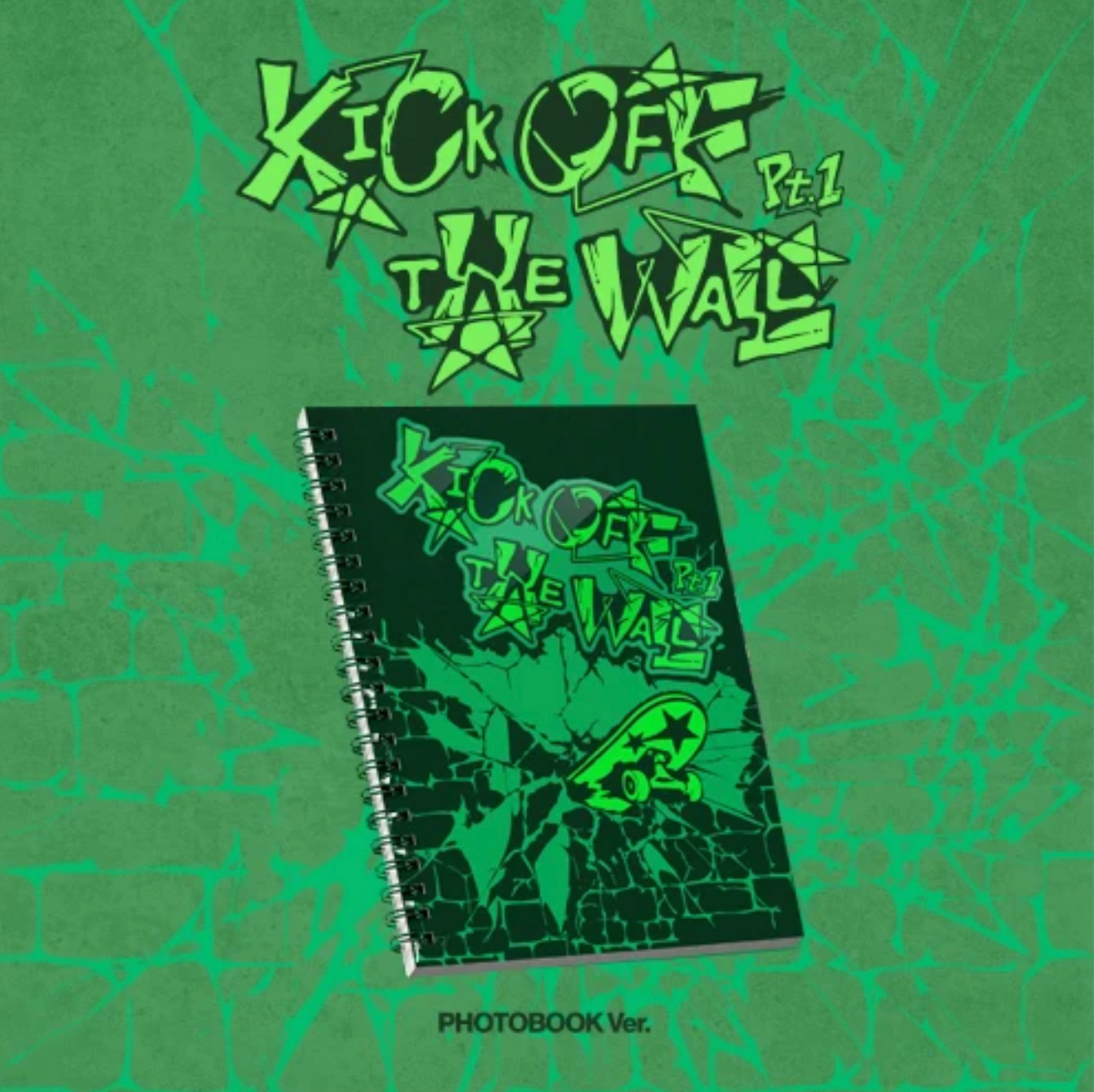 KICKFLIP 'KICK OFF THE WALL PT.1' 5TH MINI ALBUM PHOTOBOOK VER.