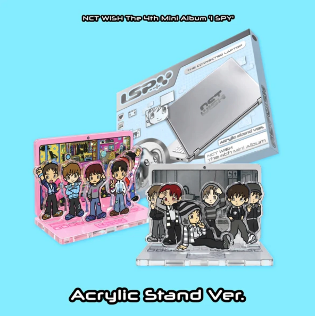 NCT WISH 'I SPY' 4TH MINI ALBUM ACRYLIC STAND VER. [RANDOM]