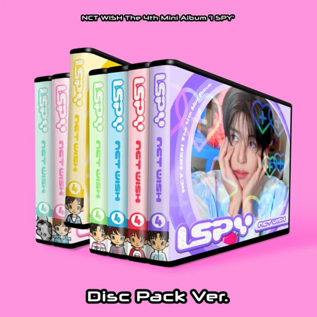 NCT WISH 'I SPY' 4TH MINI ALBUM DISC PACK VER.