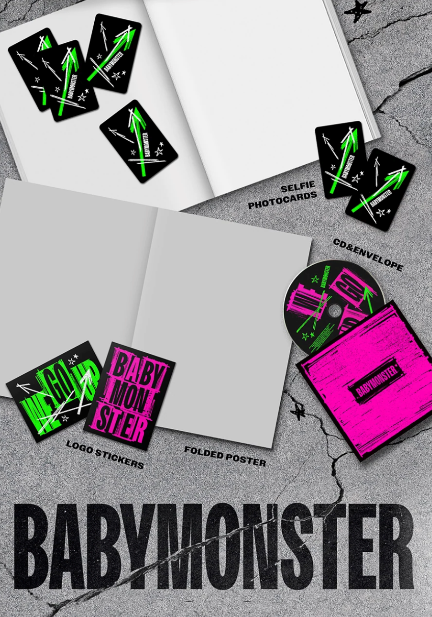 BABYMONSTER 'WE GO UP' 2ND MINI ALBUM