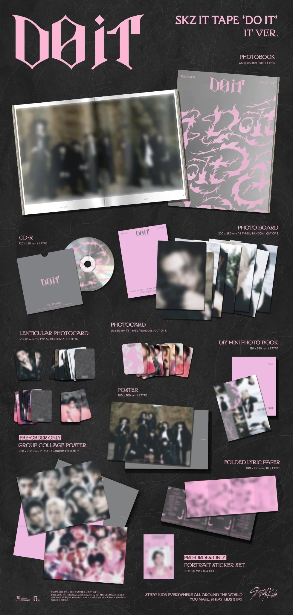 SKZ IT TAPE 'DO IT' IT VER.