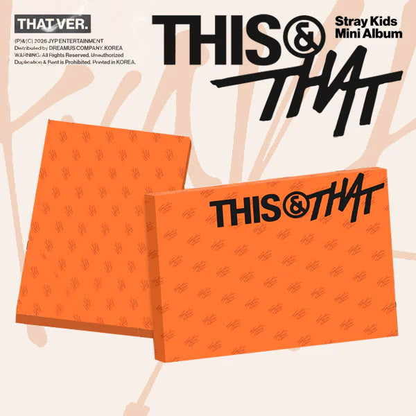 <b>[PRE-ORDER]</b> STRAY KIDS 'THIS & THAT' MINI ALBUM