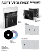 <b>[PRE-ORDER]</b> TAEMIN 'PHASE I : SOFT VIOLENCE' KEYRING VER.