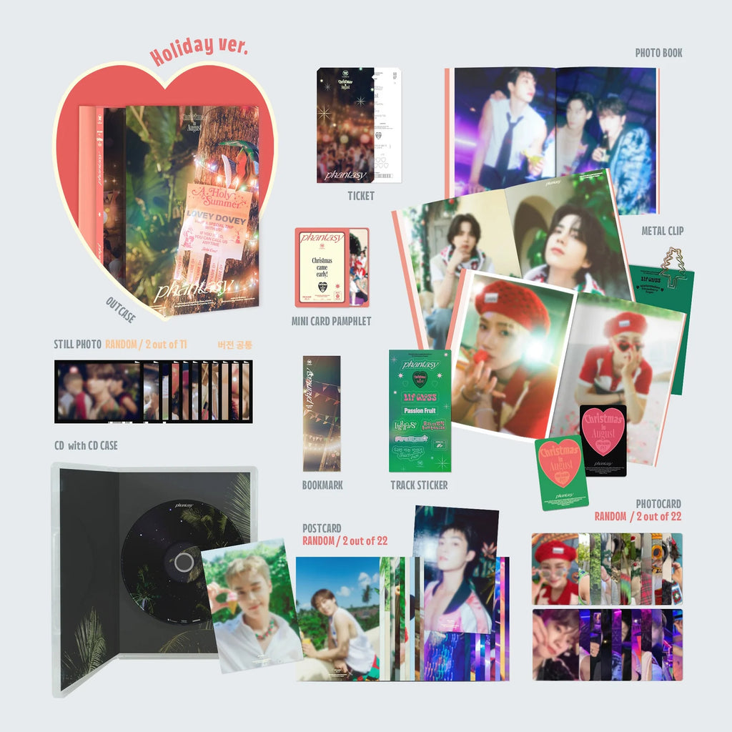 THE BOYZ 'PHANTASY PT.1 CHRISTMAS IN AUGUST' 2ND ALBUM REGULAR VER. [RANDOM]