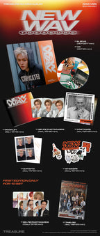 TREASURE 'NEW WAV' 4TH MINI ALBUM RAW VER.