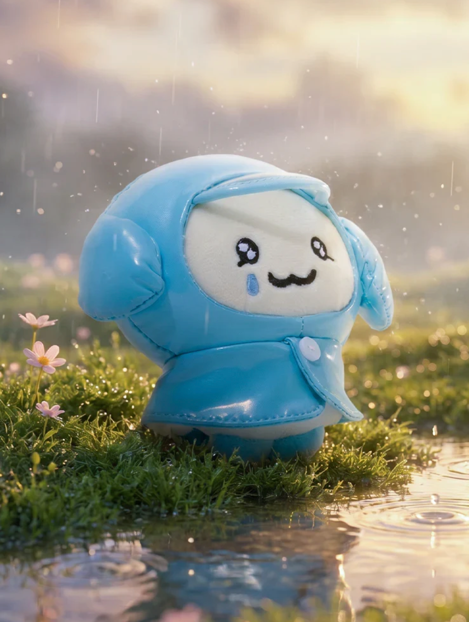 MIGHTEEZ 'BERRY BREEZY FAIRY' WEATHER PLUSH KEYRING