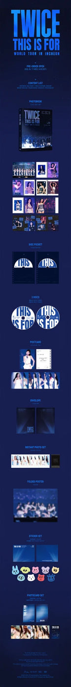 TWICE 'THIS IS FOR' WORLD TOUR IN INCHEON DVD