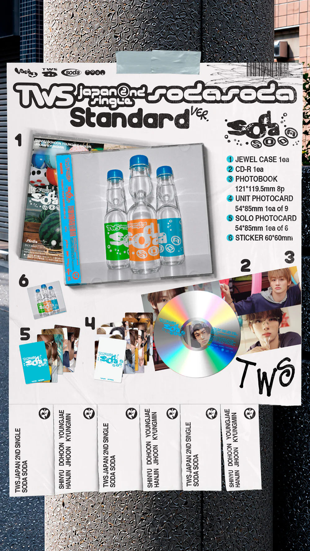 <b>[PRE-ORDER]</b> TWS 'SODA SODA' JAPAN 2ND SINGLE STANDARD
