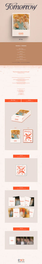TXT 'MINISODE 3: TOMORROW' 6TH MINI ALBUM KIT VER.
