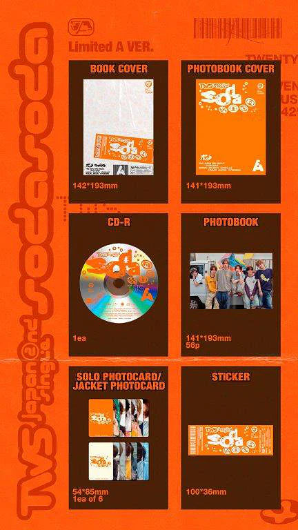 <b>[PRE-ORDER]</b> TWS 'SODA SODA' JAPAN 2ND SINGLE LIMITED A