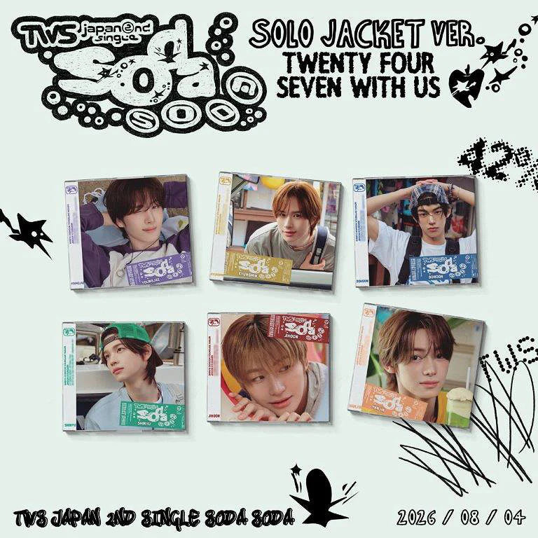<b>[PRE-ORDER]</b> TWS 'SODA SODA' JAPAN 2ND SINGLE SOLO JACKET EDITION