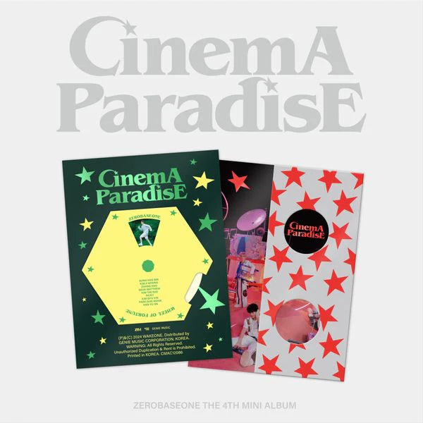 ZEROBASEONE 'CINEMA PARADISE' 4TH MINI ALBUM REGULAR VER.