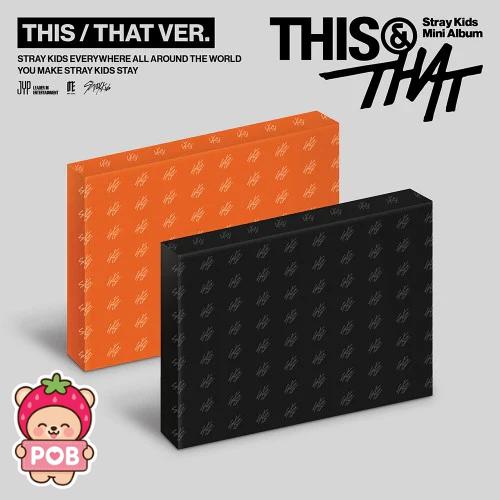 <b>[PRE-ORDER + MUSICPLANT BENEFIT]</b> STRAY KIDS 'THIS & THAT' MINI ALBUM
