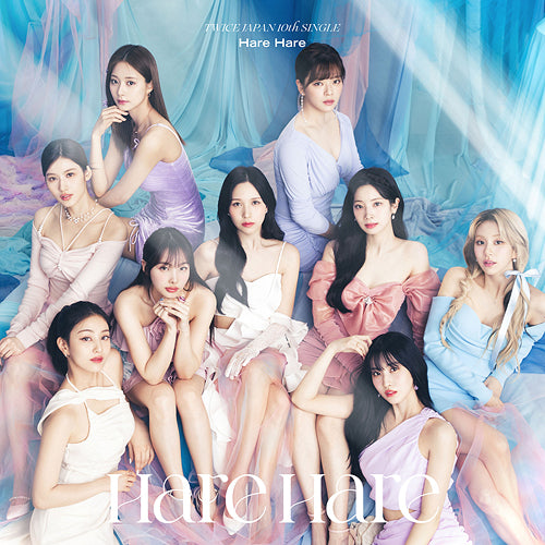 TWICE 'HARE HARE' 10TH JAPANESE SINGLE REGULAR VER.