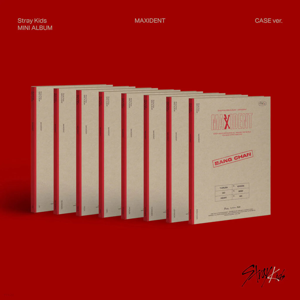 STRAY KIDS 'MAXIDENT' 7TH MINI ALBUM CASE VER. [RANDOM]