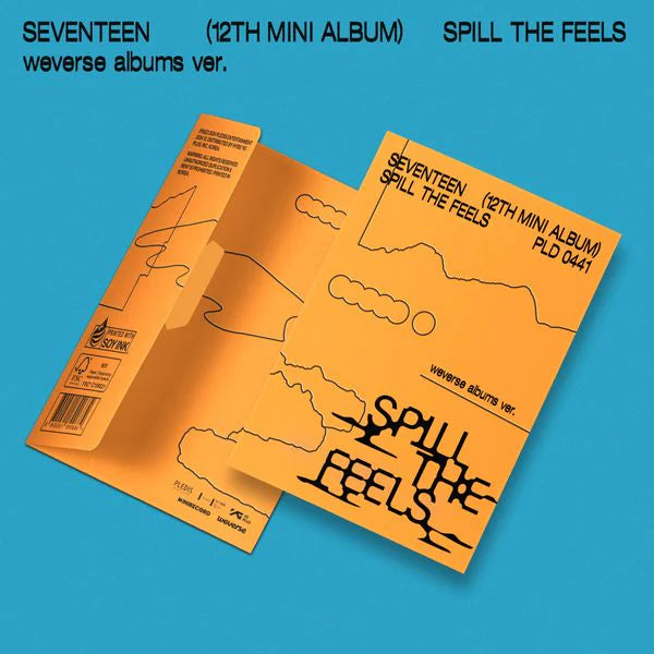 SEVENTEEN 'SPILL THE FEELS' 12TH MINI ALBUM WEVERSE VER.