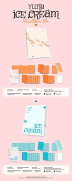ITZY YUNA 'ICE CREAM' 1ST MINI ALBUM POCAALBUM VER.