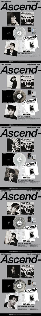 ZEROBASEONE 'ASCEND-' 6TH MINI ALBUM LP VER.