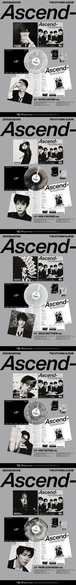ZEROBASEONE 'ASCEND-' 6TH MINI ALBUM LP VER.