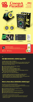 ZEROBASEONE 'CINEMA PARADISE' 4TH MINI ALBUM FILM VER.