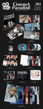 ZEROBASEONE 'CINEMA PARADISE' 4TH MINI ALBUM DIGIPACK VER. [RANDOM]