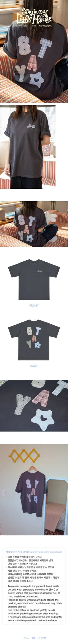 STRAY KIDS 'STAY IN OUR LITTLE HOUSE' 6TH FANMEETING T-SHIRT