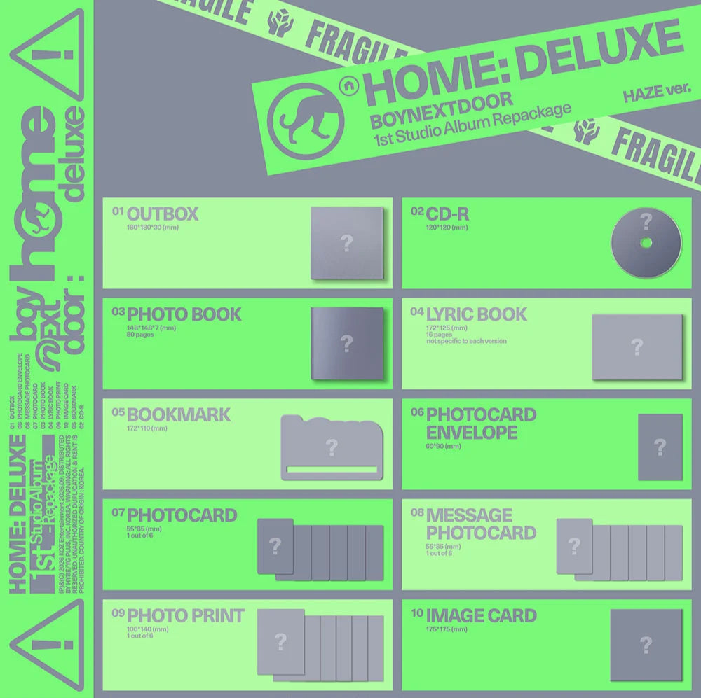 <b>[PRE-ORDER]</b> BOYNEXTDOOR 'HOME: DELUXE' 1ST STUDIO ALBUM REPACKAGE