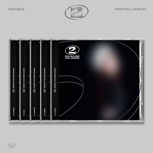 (G)I-DLE '2' 2ND STUDIO ALBUM JEWEL CASE VER. [RANDOM]