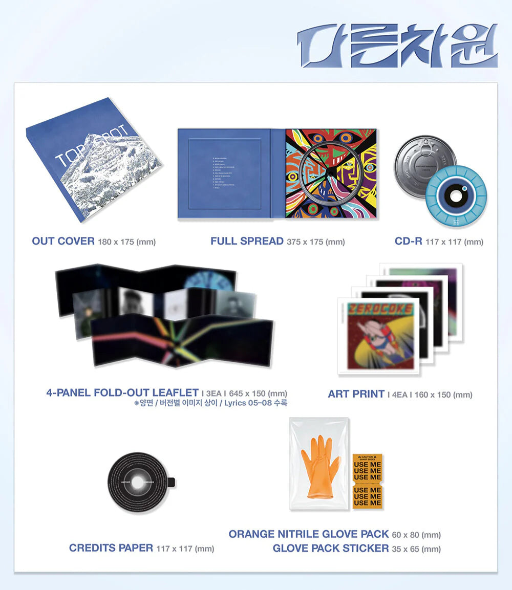 T.O.P 'TOP SPOT 다중관점 (ANOTHER DIMENSION)' 1ST ALBUM