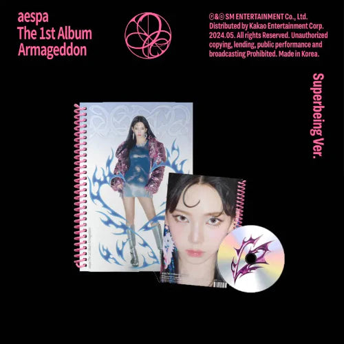 AESPA 'ARMAGEDDON' 1ST STUDIO ALBUM SUPERBEING VER.