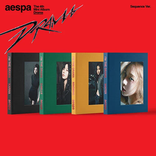 AESPA 'DRAMA' 4TH MINI ALBUM SEQUENCE VER.