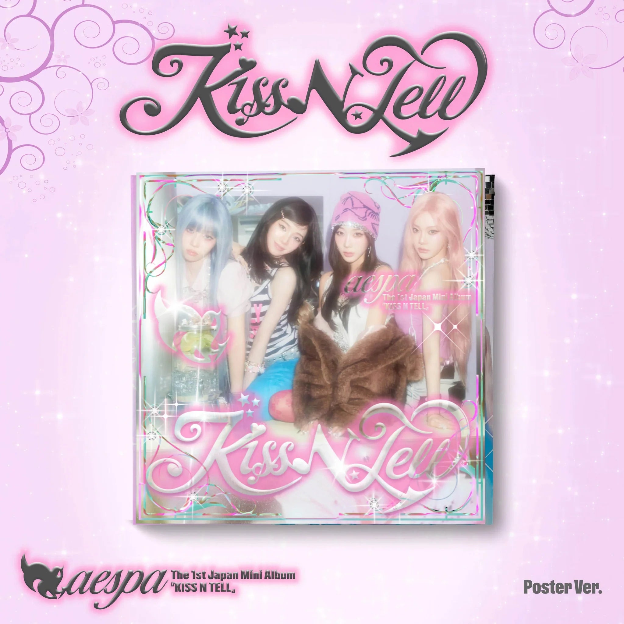 <b>[PRE-ORDER]</b> AESPA 'KISS N TELL' 1ST JAPAN MINI ALBUM POSTER VER.