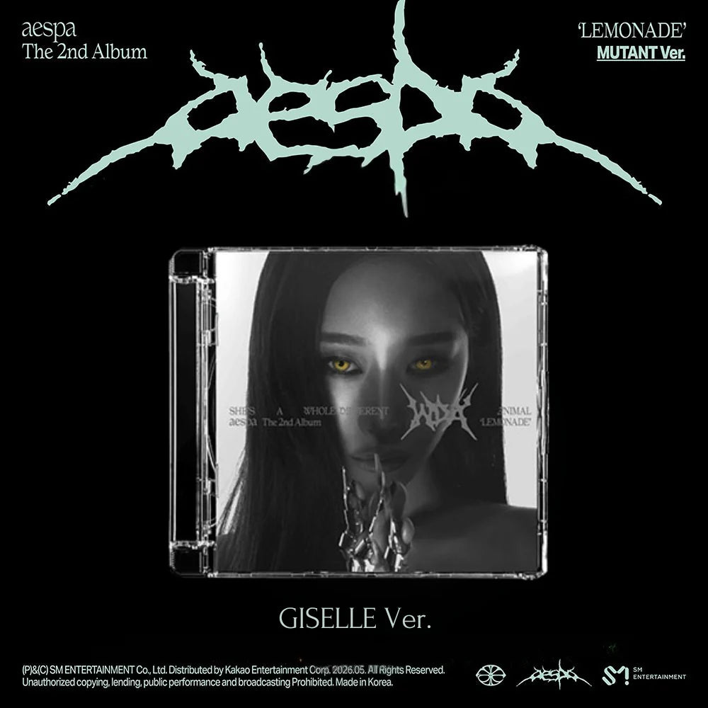 AESPA 'LEMONADE' 2ND FULL ALBUM MUTANT VER.