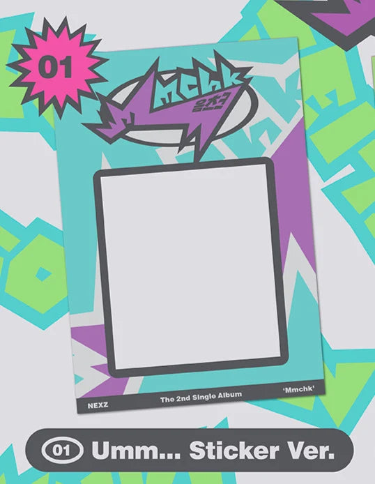 NEXZ 'MMCHK' 2ND SINGLE ALBUM STICKER VER.