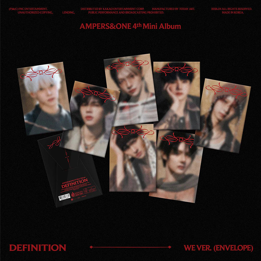 AMPERS&ONE 'DEFINITION' 4TH MINI ALBUM WE VER.