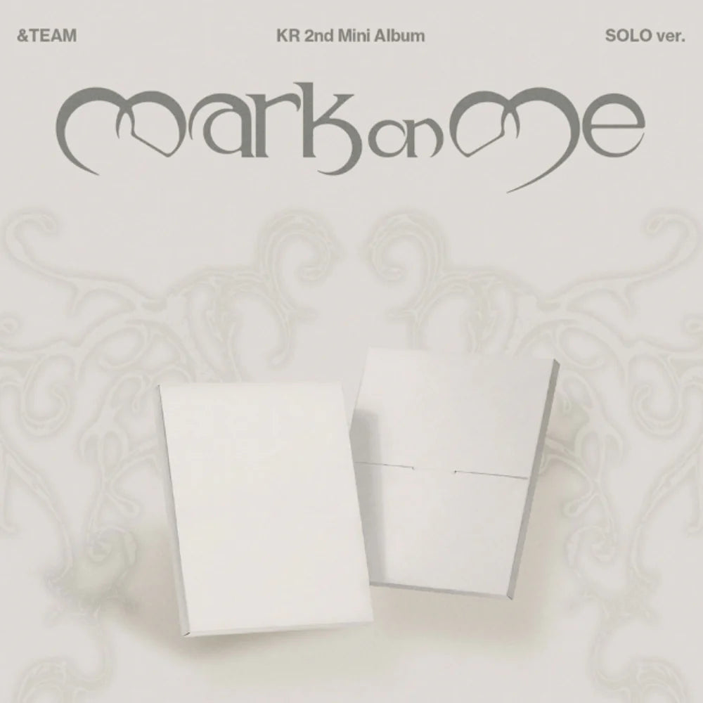 <b>[PRE-ORDER]</b> &TEAM 'MARK ON ME' 2ND MINI ALBUM SOLO VER.