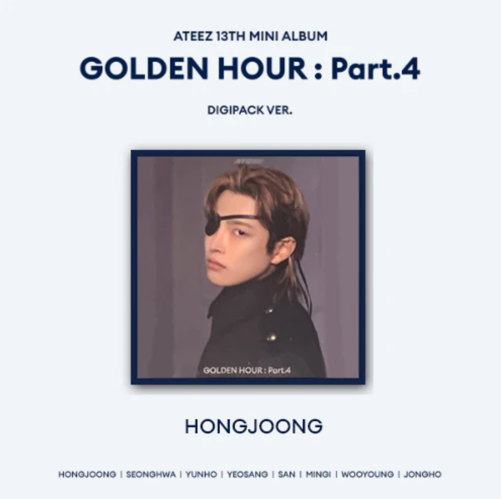 ATEEZ 'GOLDEN HOUR: PART.4' 13TH MINI ALBUM DIGIPACK VER.