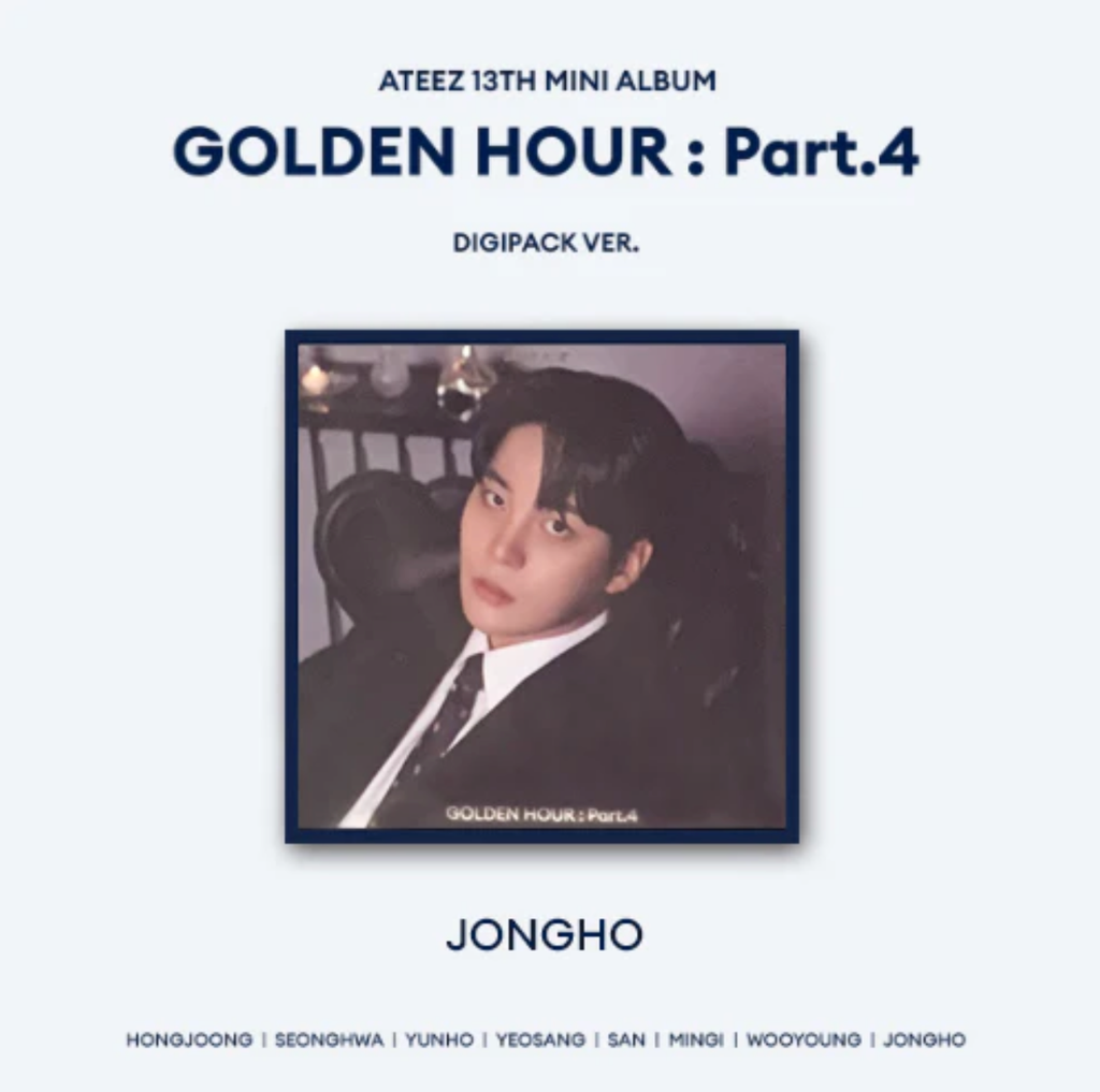 ATEEZ 'GOLDEN HOUR: PART.4' 13TH MINI ALBUM DIGIPACK VER.