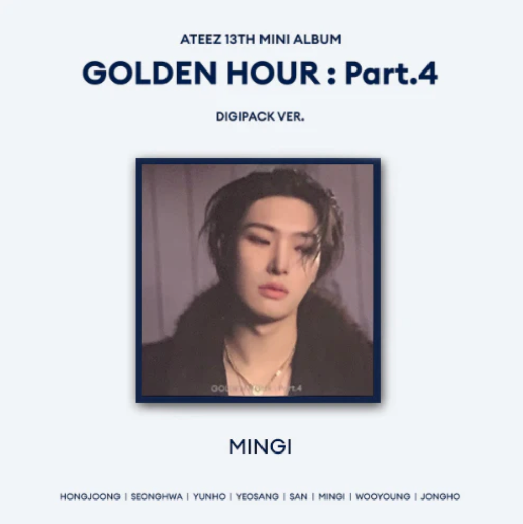 ATEEZ 'GOLDEN HOUR: PART.4' 13TH MINI ALBUM DIGIPACK VER.