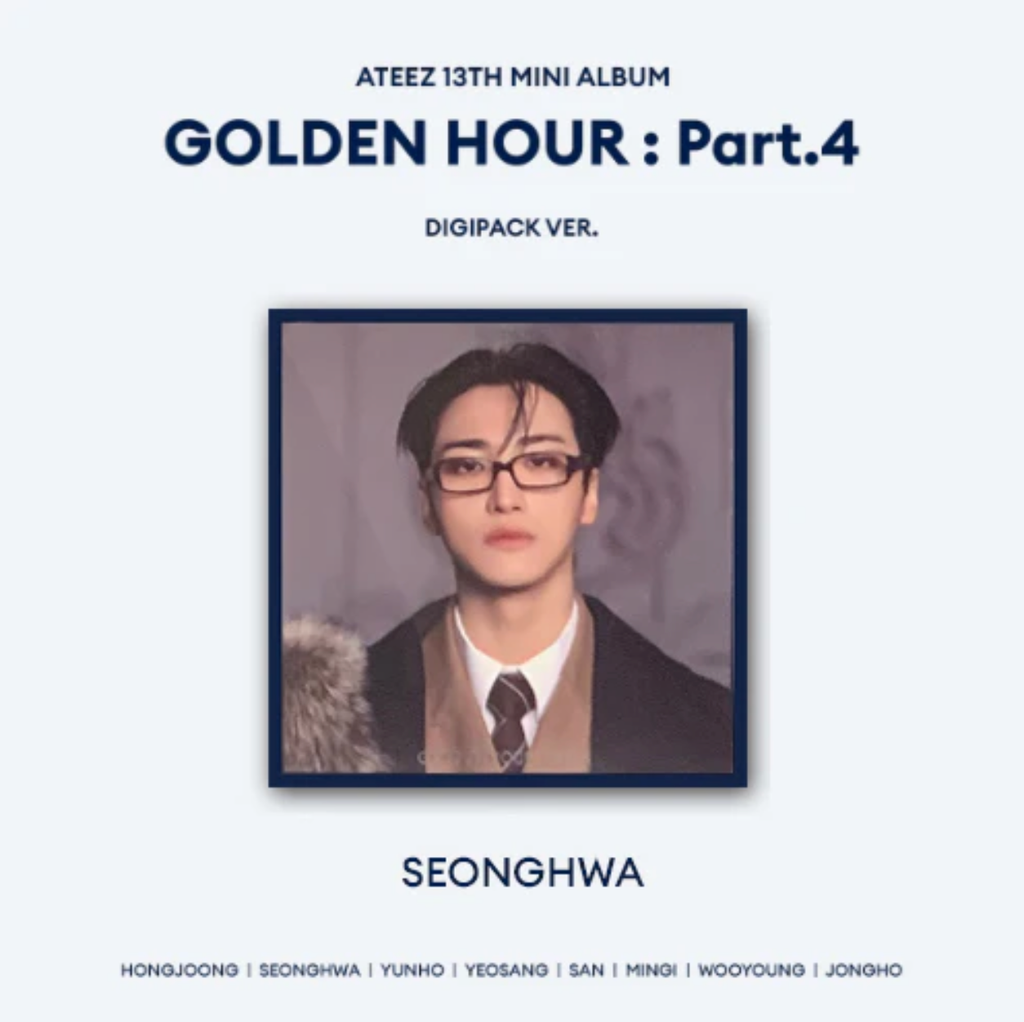 ATEEZ 'GOLDEN HOUR: PART.4' 13TH MINI ALBUM DIGIPACK VER.
