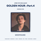 ATEEZ 'GOLDEN HOUR: PART.4' 13TH MINI ALBUM DIGIPACK VER.