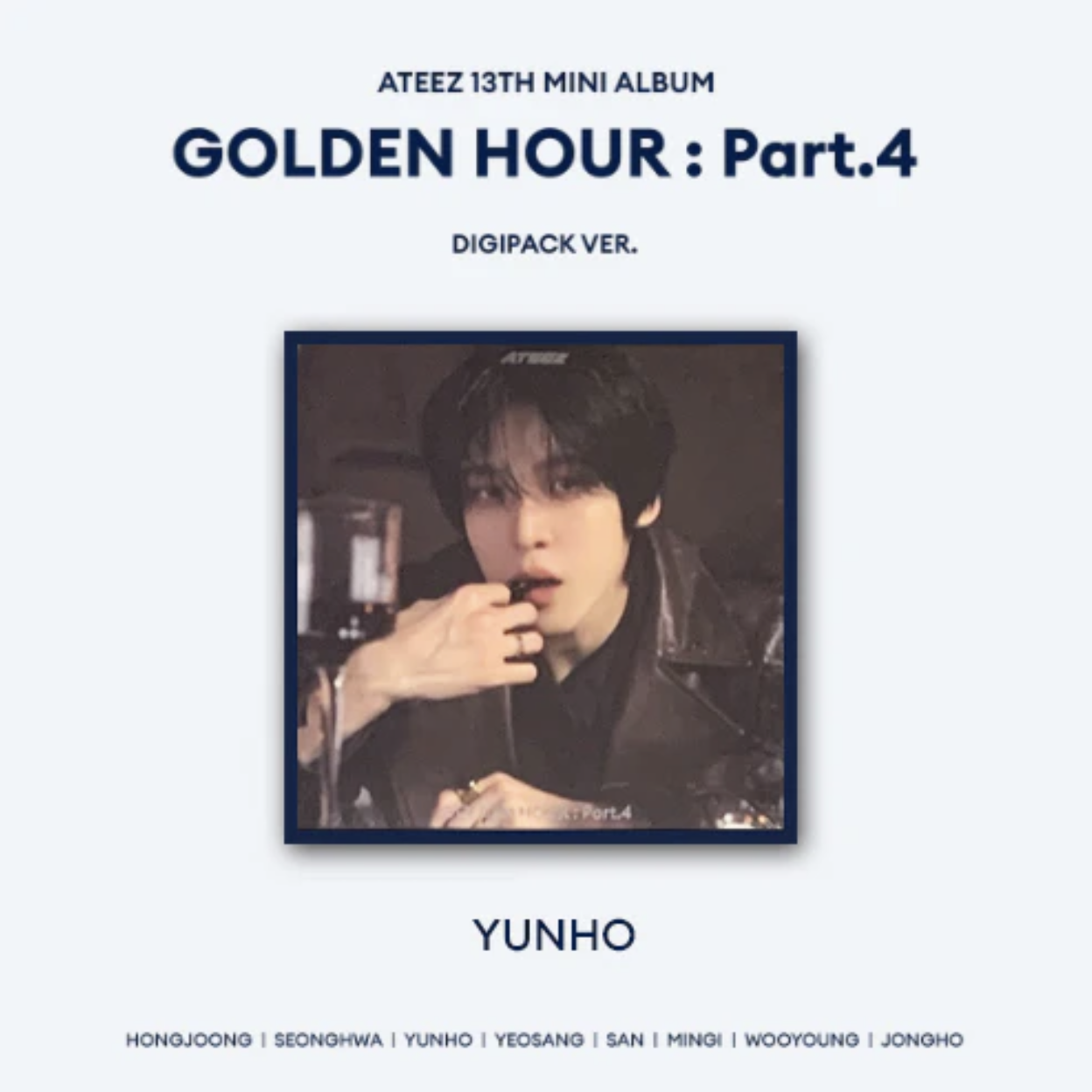 ATEEZ 'GOLDEN HOUR: PART.4' 13TH MINI ALBUM DIGIPACK VER.